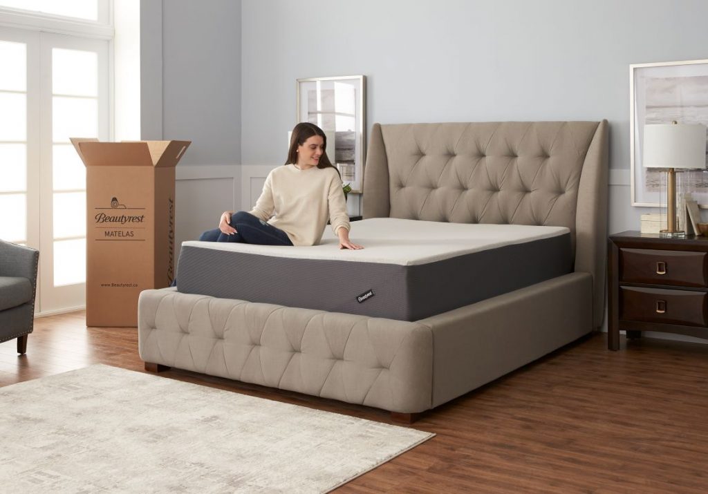simmons beautyrest memory foam mattress review